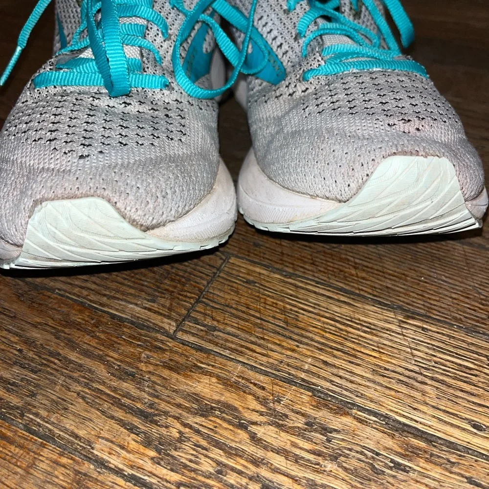 Brooks Revel 4 Women’s 8.5 Gray Blue Running Shoes Athletic Sneaker - Picture 2 of 7